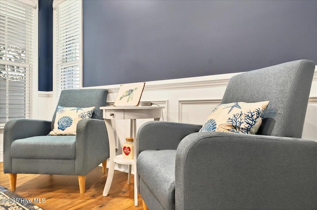 97 Eagle Claw Dr, Calabash, NC 28467 - sitting room featuring wood finished floors