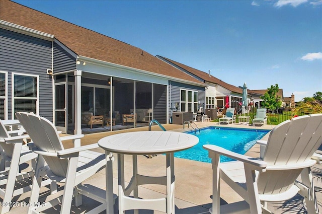 97 Eagle Claw Dr, Calabash, NC 28467 - view of swimming pool featuring a patio