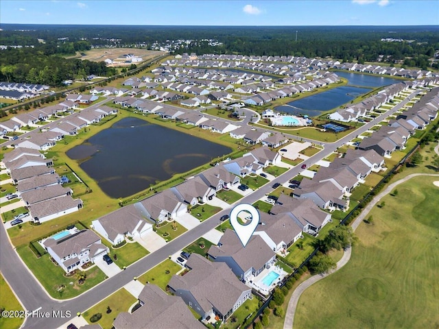 97 Eagle Claw Dr, Calabash, NC 28467 - aerial view of property and surrounding area featuring nearby suburban area and a large body of water