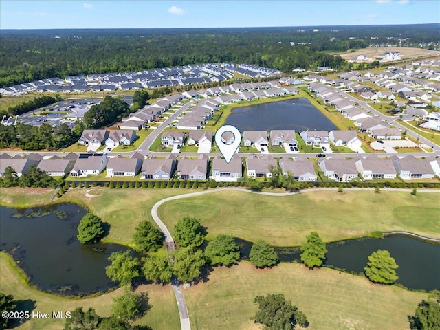 97 Eagle Claw Dr, Calabash, NC 28467 - aerial view of property and surrounding area with nearby suburban area and a nearby body of water