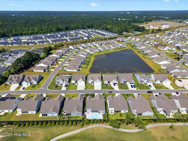 97 Eagle Claw Dr, Calabash, NC 28467 - aerial view of property and surrounding area featuring nearby suburban area and a large body of water
