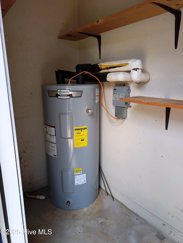 utilities with electric water heater