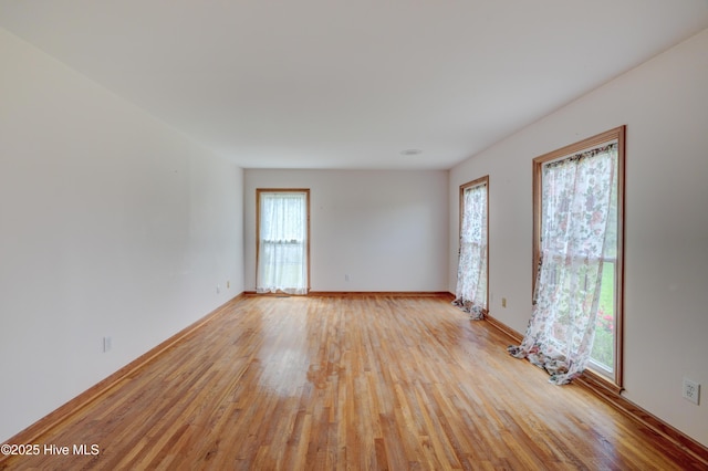 15554 US Highway 421, Burgaw, NC 28425 - spare room with light wood-style floors and baseboards