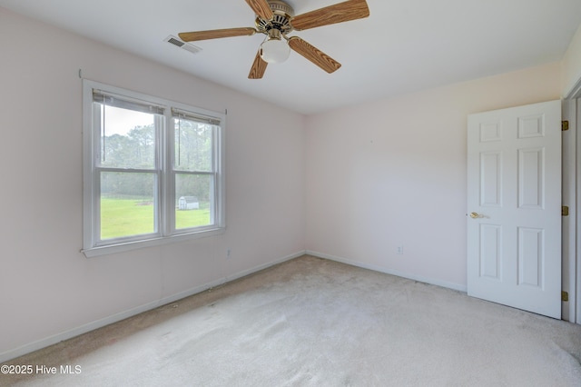 15554 US Highway 421, Burgaw, NC 28425 - unfurnished room featuring carpet flooring, baseboards, and ceiling fan
