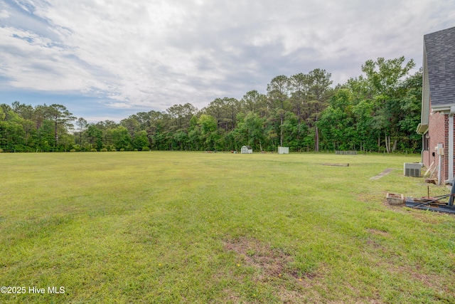 15554 US Highway 421, Burgaw, NC 28425 - view of green lawn featuring central air condition unit