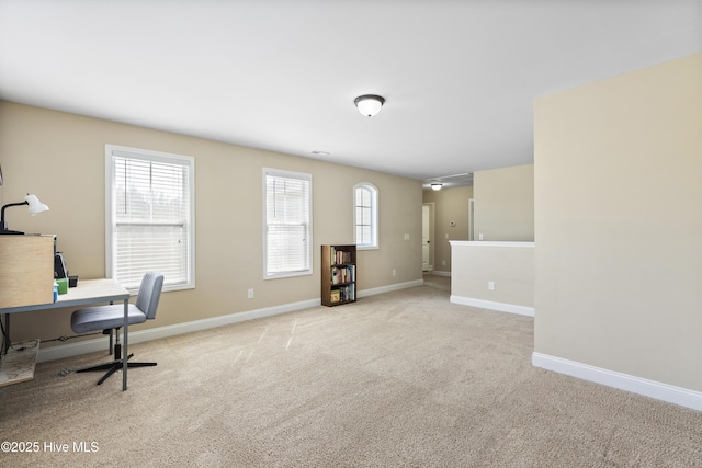 202 Bungalow Rd, Holly Ridge, NC 28445 - carpeted office space with baseboards