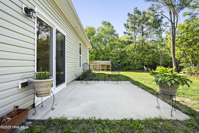 202 Bungalow Rd, Holly Ridge, NC 28445 - view of patio