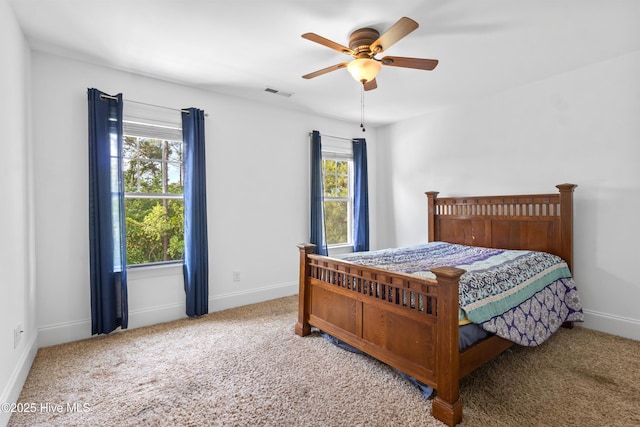 5613 Swiss Stone Ct, Wilmington, NC 28412 - bedroom featuring carpet flooring, multiple windows, and baseboards