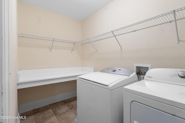 5613 Swiss Stone Ct, Wilmington, NC 28412 - laundry area featuring separate washer and dryer and baseboards
