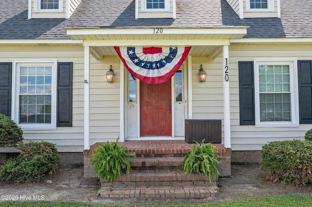 120 Oakes Rd, Hookerton, NC 28538 - property entrance with roof with shingles