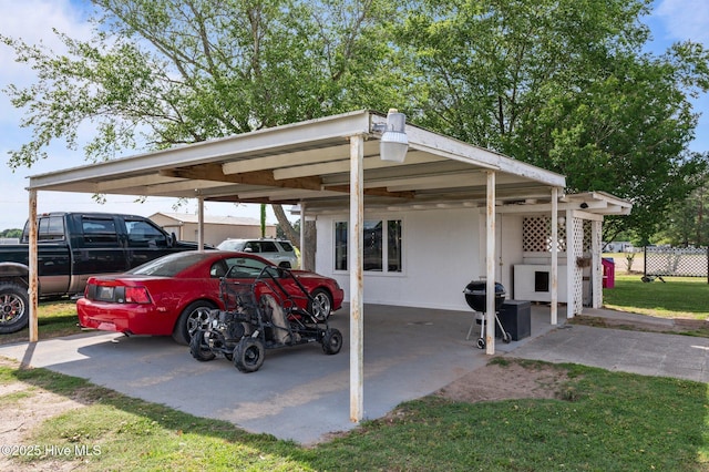 120 Oakes Rd, Hookerton, NC 28538 - view of vehicle parking with a carport