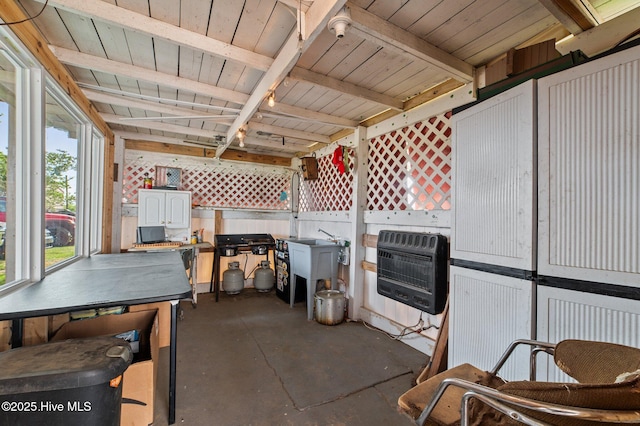 120 Oakes Rd, Hookerton, NC 28538 - view of patio featuring heating unit