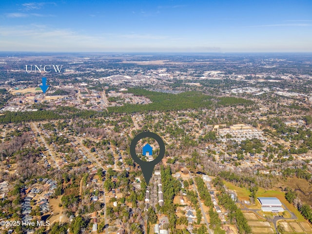 aerial view of property and surrounding area