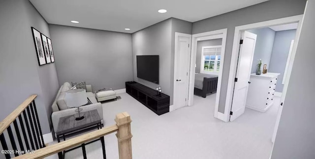 2112 Arnold Palmer Dr, Shallotte, NC 28470 - living area with baseboards and recessed lighting
