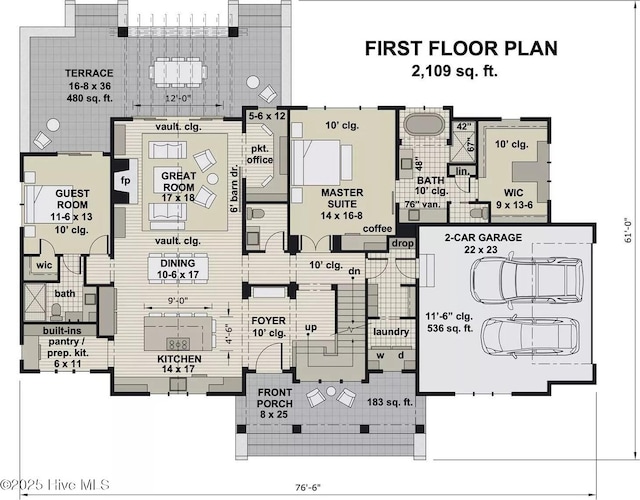 2112 Arnold Palmer Dr, Shallotte, NC 28470 - home floor plan