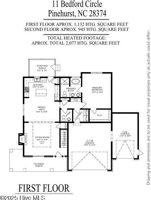 11 Bedford Cir, Pinehurst, NC 28374 - home floor plan
