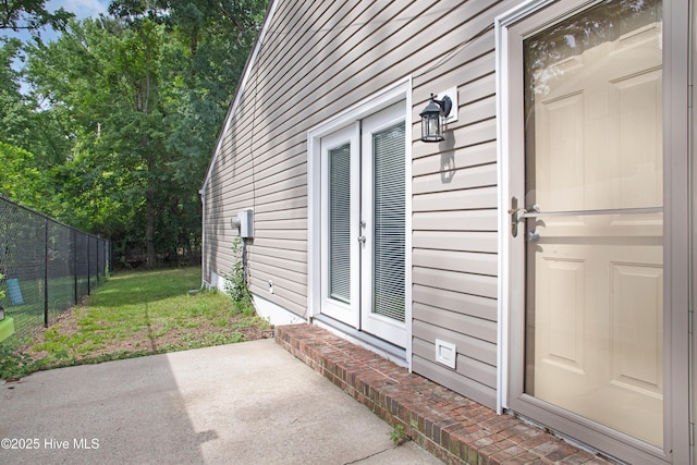 2414 Educational Dr, New Bern, NC 28562 - view of exterior entry featuring a patio