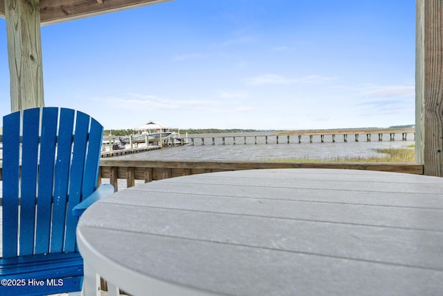 114 Lucas Cv, Oak Island, NC 28465 - view of wooden terrace