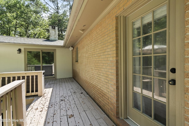 221 Quail Ridge Rd, Wilmington, NC 28409 - view of wooden terrace