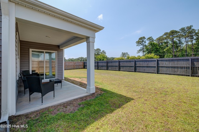 1145 Saint Augustine Dr, Castle Hayne, NC 28429 - view of yard featuring a patio
