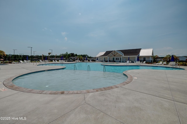 1145 Saint Augustine Dr, Castle Hayne, NC 28429 - community pool with a patio