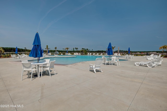 1145 Saint Augustine Dr, Castle Hayne, NC 28429 - community pool with a patio