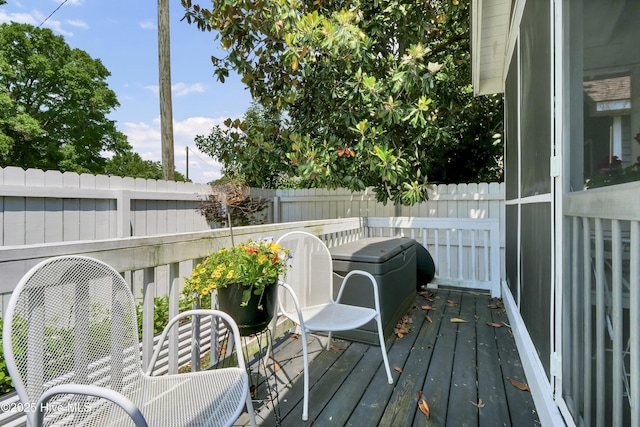 416 S 8th St, Wilmington, NC 28401 - view of deck
