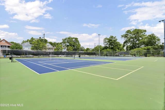 416 S 8th St, Wilmington, NC 28401 - view of tennis court with community basketball court