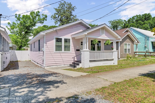 416 S 8th St, Wilmington, NC 28401 - view of front of house featuring a porch