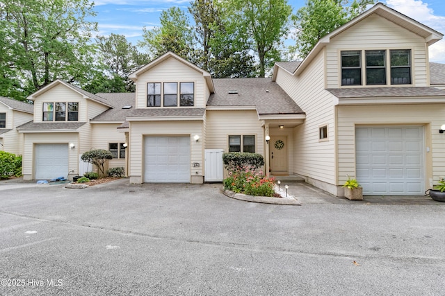 935 Birch Creek Dr, Wilmington, NC 28403 - view of front of house with a shingled roof, an attached garage, and driveway