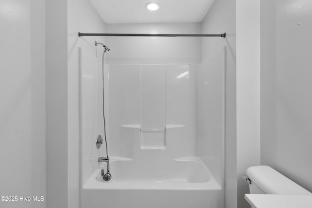 935 Birch Creek Dr, Wilmington, NC 28403 - bathroom featuring toilet and shower / bathtub combination