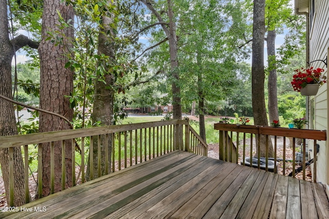 935 Birch Creek Dr, Wilmington, NC 28403 - view of wooden deck