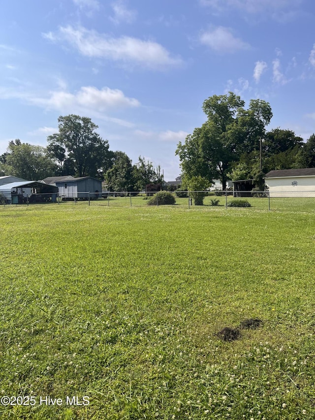 527 Chicora St, Grimesland, NC 27837 - view of yard