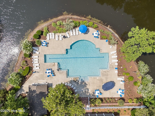 9213 Rivendell Pl SW, Calabash, NC 28467 - drone / aerial view of a pool