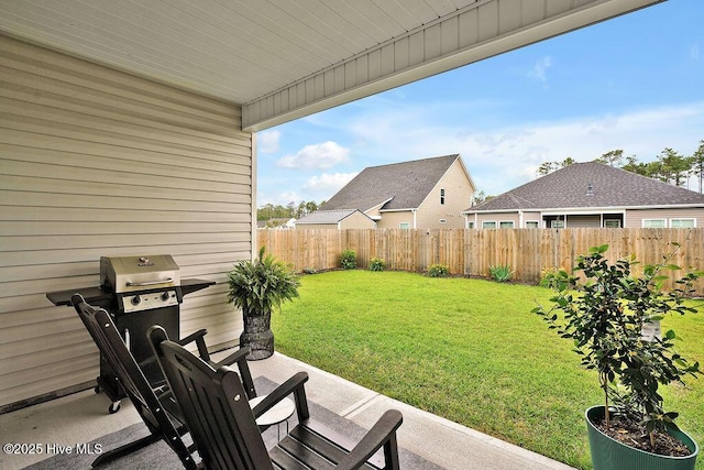 1592 E New Carraway Pl SE, Bolivia, NC 28422 - view of yard with a patio