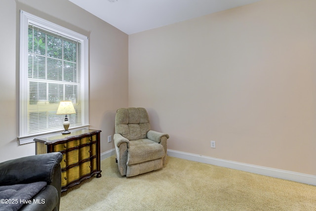 203 Abbey Ln, Wilmington, NC 28411 - living area with carpet and baseboards