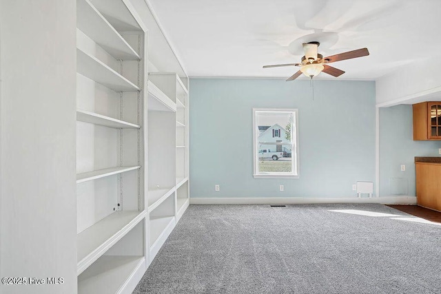 159 Shady Lane Rd, Willard, NC 28478 - carpeted spare room with a ceiling fan and baseboards