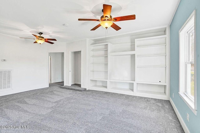 159 Shady Lane Rd, Willard, NC 28478 - carpeted empty room with ceiling fan and baseboards