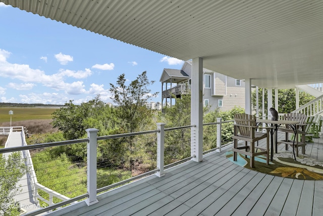 53 N Ridge Ln, Surf City, NC 28445 - view of deck