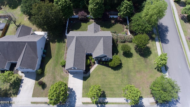 aerial view of property and surrounding area