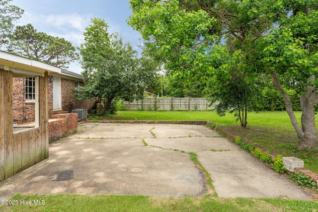 514 Mohican Trl, Wilmington, NC 28409 - view of patio / terrace with central air condition unit