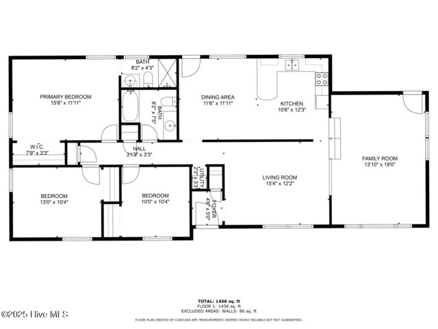 514 Mohican Trl, Wilmington, NC 28409 - property floor plan