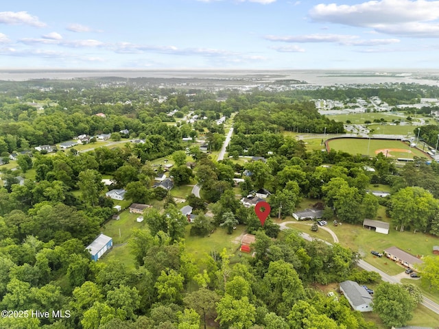 2601 Mayberry Loop Rd, Morehead City, NC 28557 - aerial view of property and surrounding area