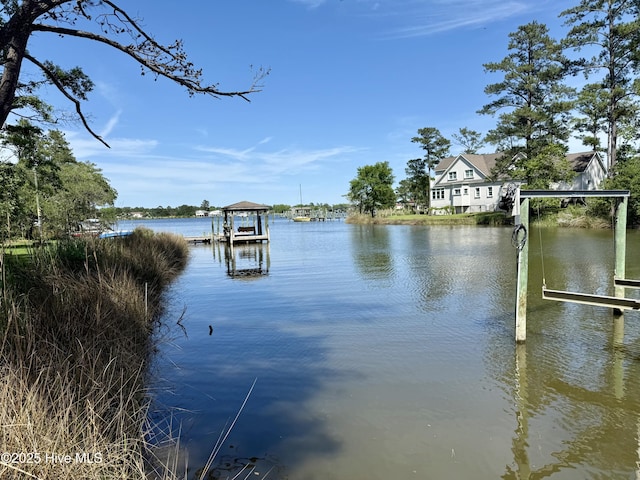 6112 Horton Rd, Oriental, NC 28571 - dock area with a water view