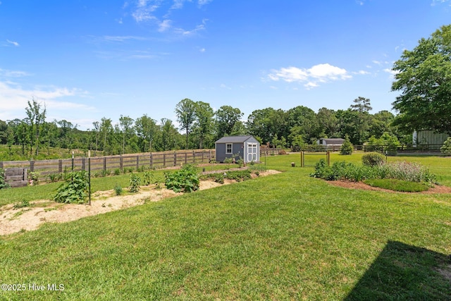 1139 Cranes Creek Rd, Cameron, NC 28326 - view of yard featuring a vegetable garden and a view of countryside