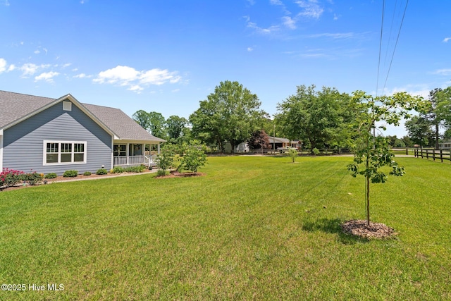1139 Cranes Creek Rd, Cameron, NC 28326 - view of yard featuring a porch