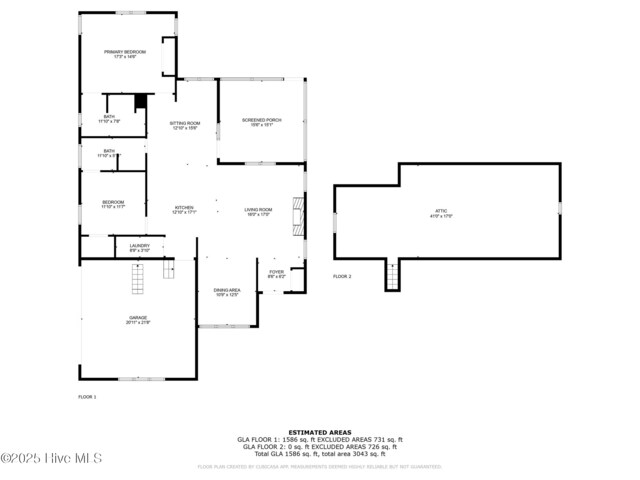 1139 Cranes Creek Rd, Cameron, NC 28326 - room layout