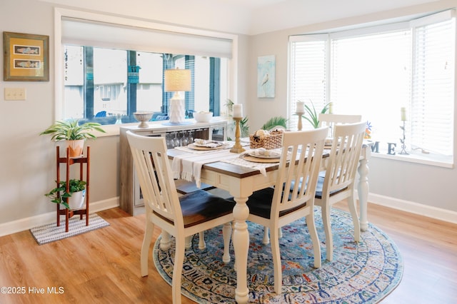 131 Paddle Wheel Cir, Washington, NC 27889 - dining room with baseboards and light wood-style floors