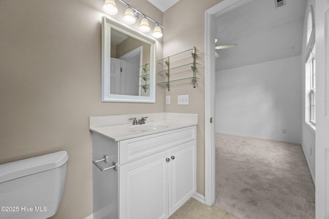 105 E Seabird Ct, Sneads Ferry, NC 28460 - bathroom featuring toilet and vanity