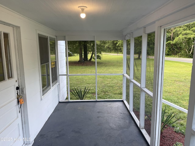 364 Weston Rd, Creswell, NC 27928 - view of unfurnished sunroom